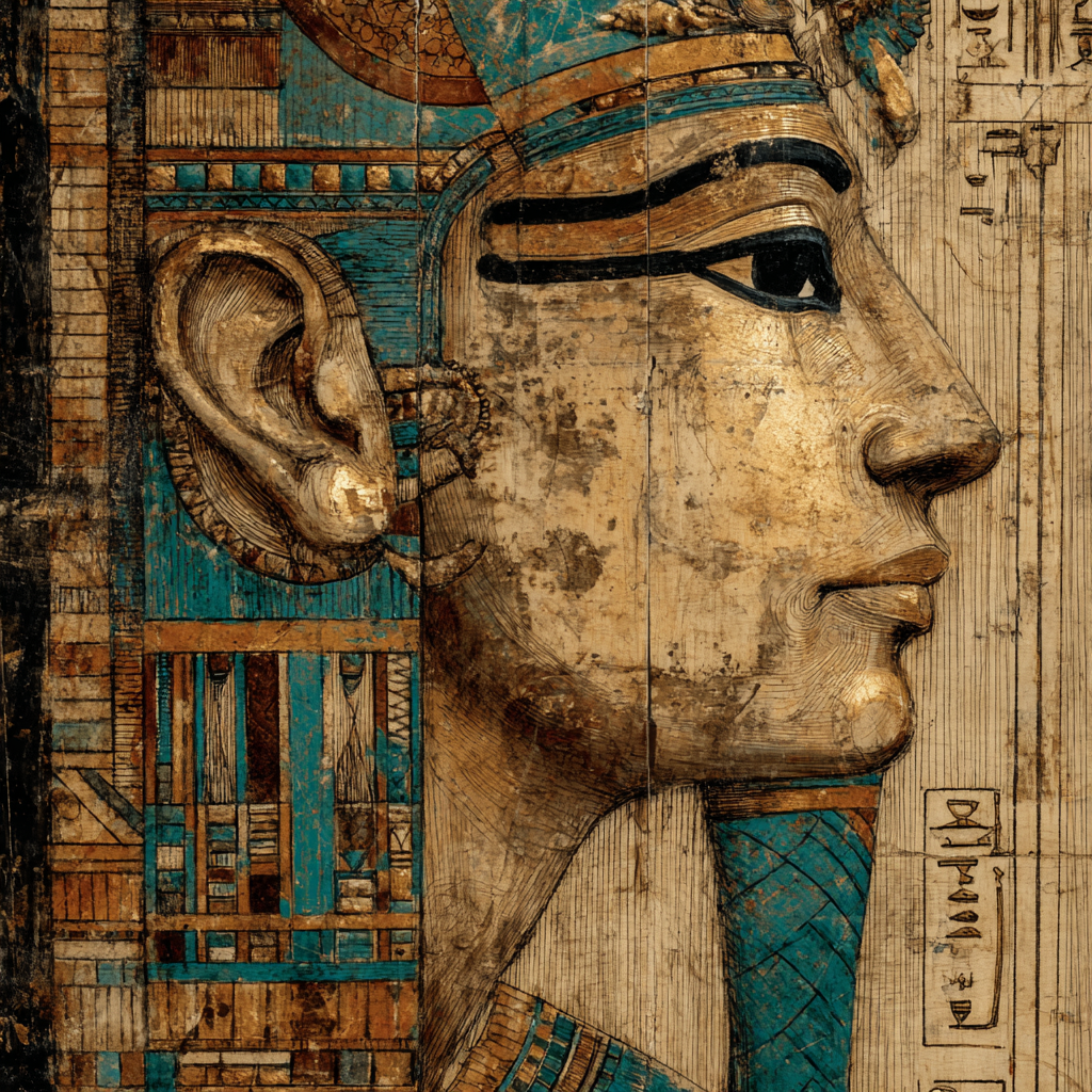Ancient Egyptian portrait 2 — AI generated image for website use, optimized for SEO