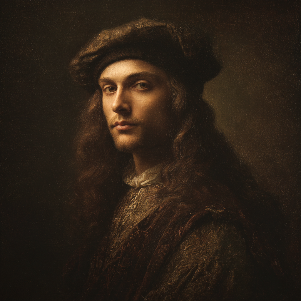 Renaissance portrait 1 — AI generated image for website use, optimized for SEO