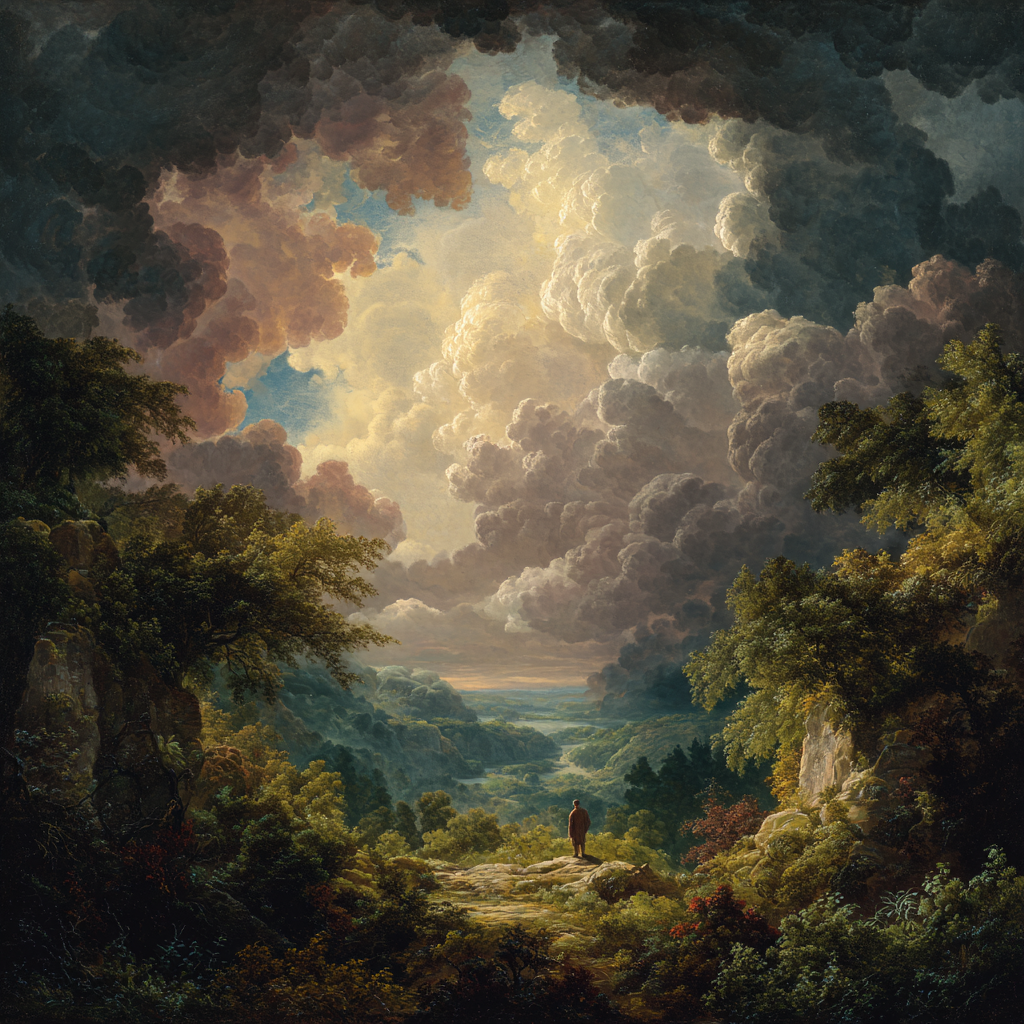 Baroque landscape 2 — AI generated image for website use, optimized for SEO