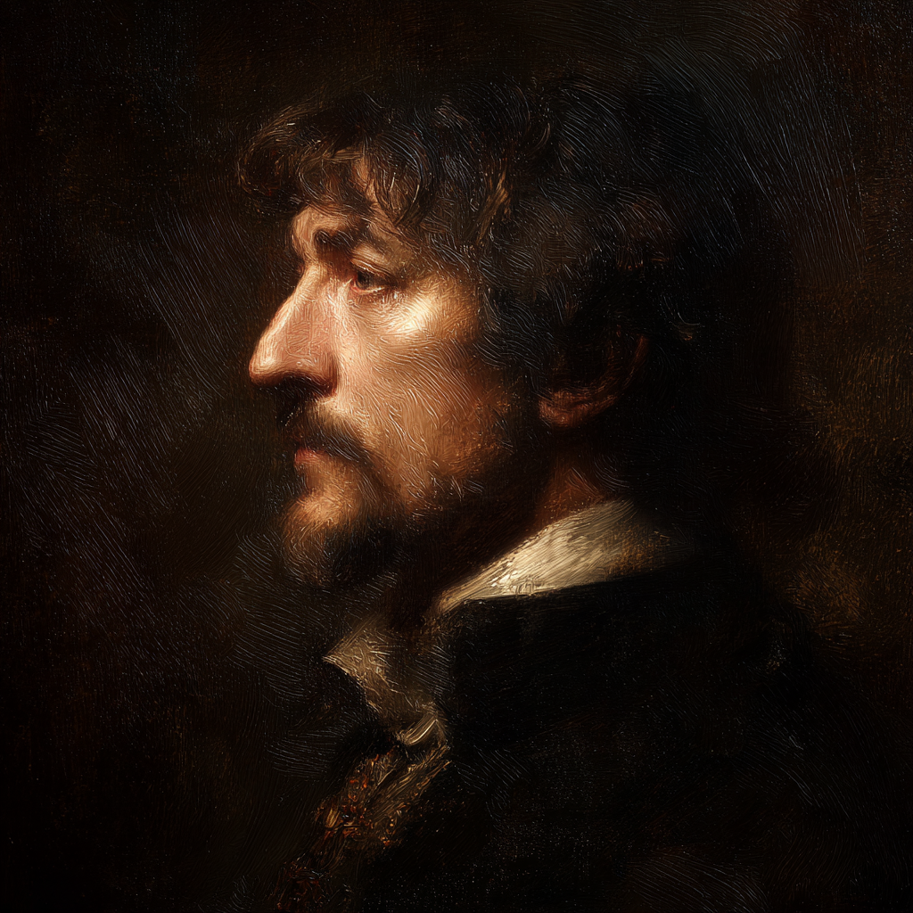 Baroque portrait 2 — AI generated image for website use, optimized for SEO