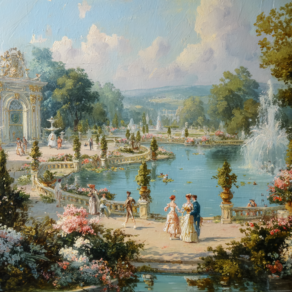 Rococo landscape 1 example