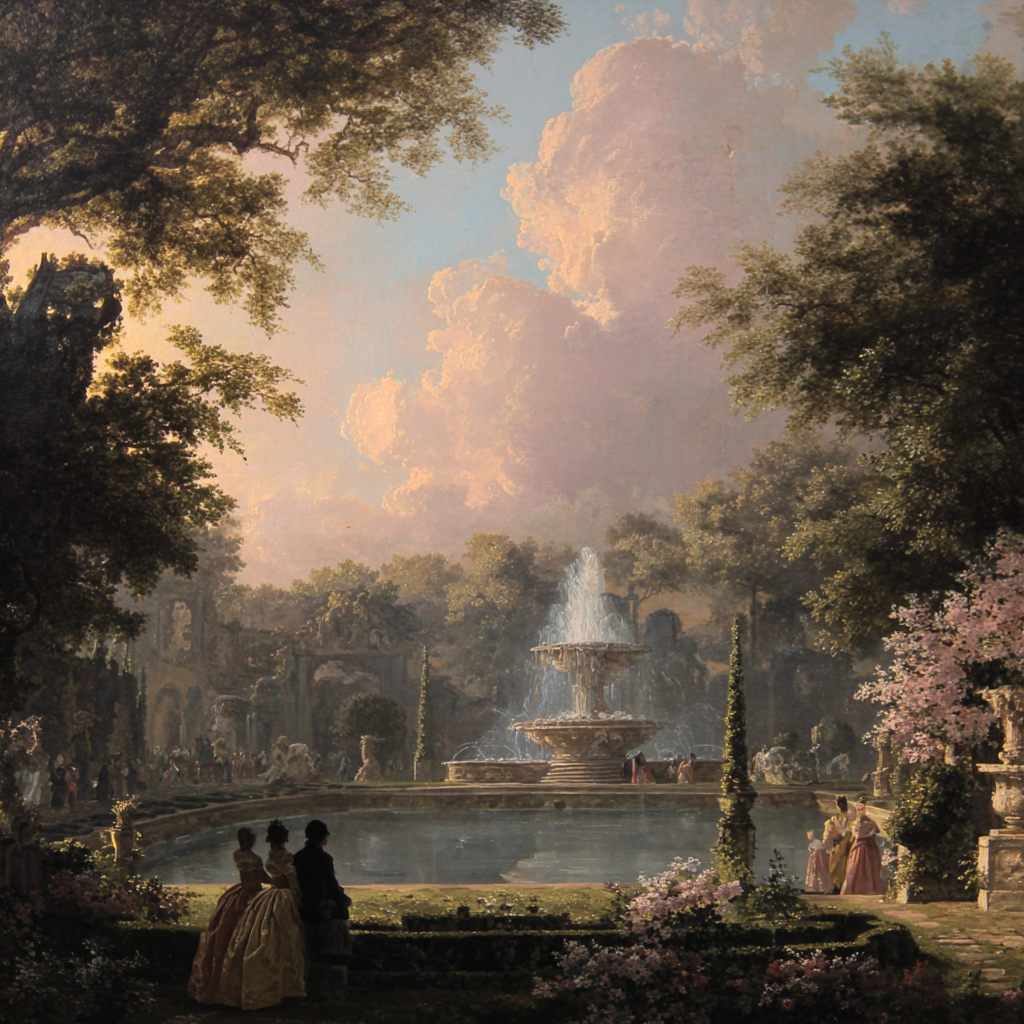 Rococo landscape 2 example