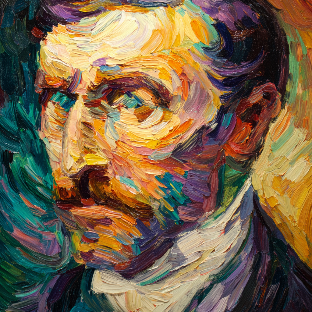 Impressionism portrait 1 example