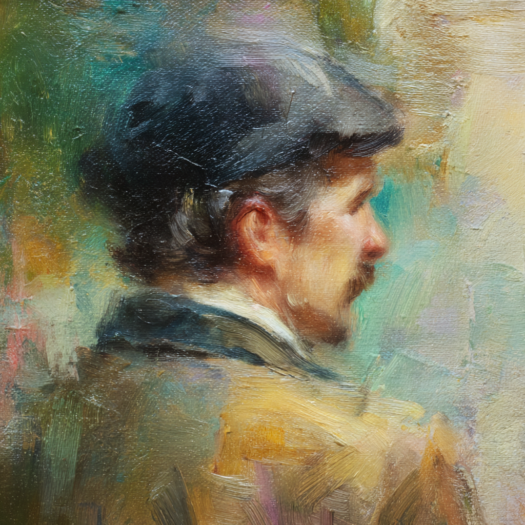 Impressionism portrait 2 example