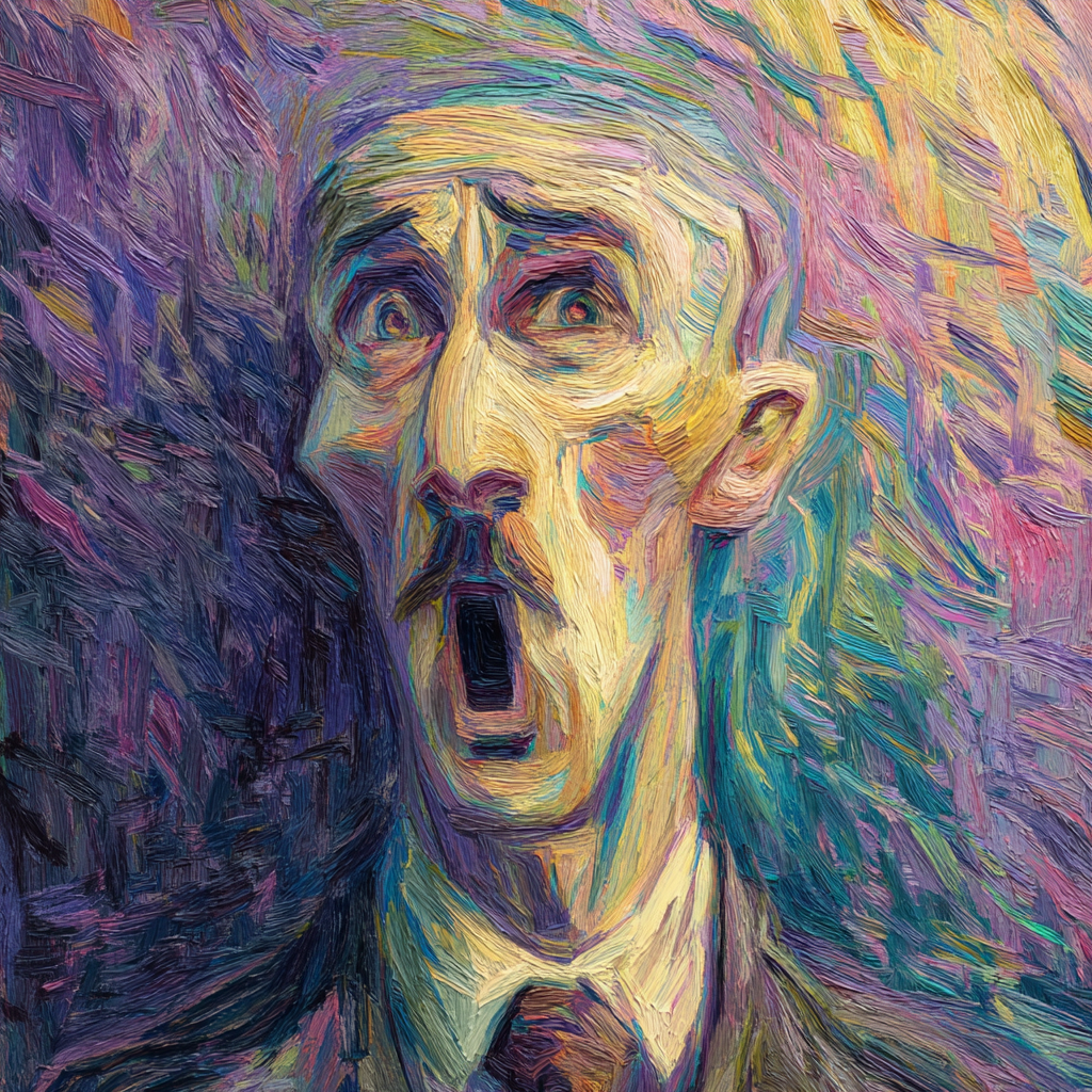 Expressionism portrait 1 example