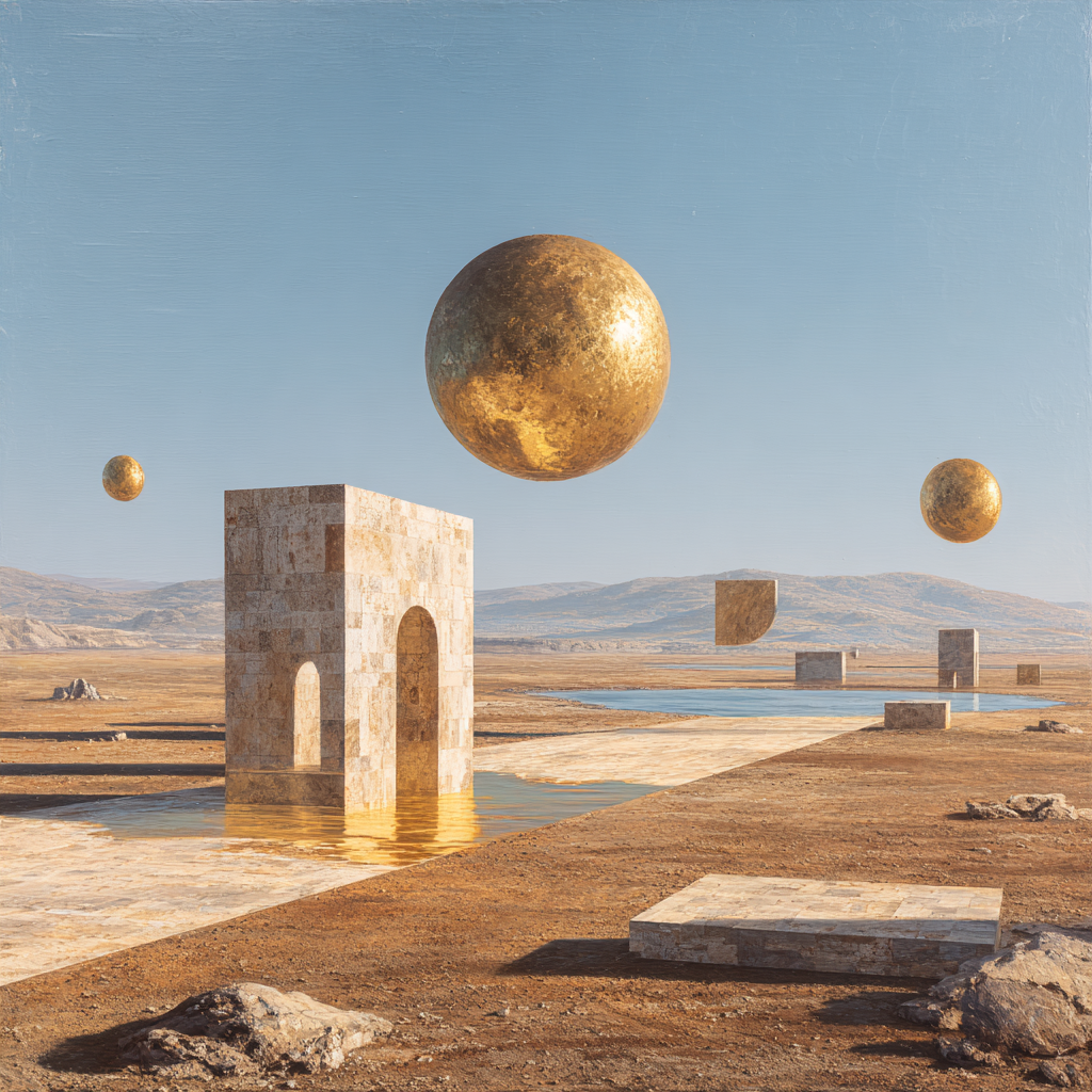 Surrealism landscape 2 example