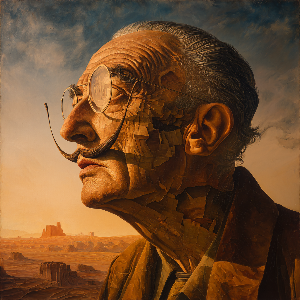 Surrealism portrait 2 example