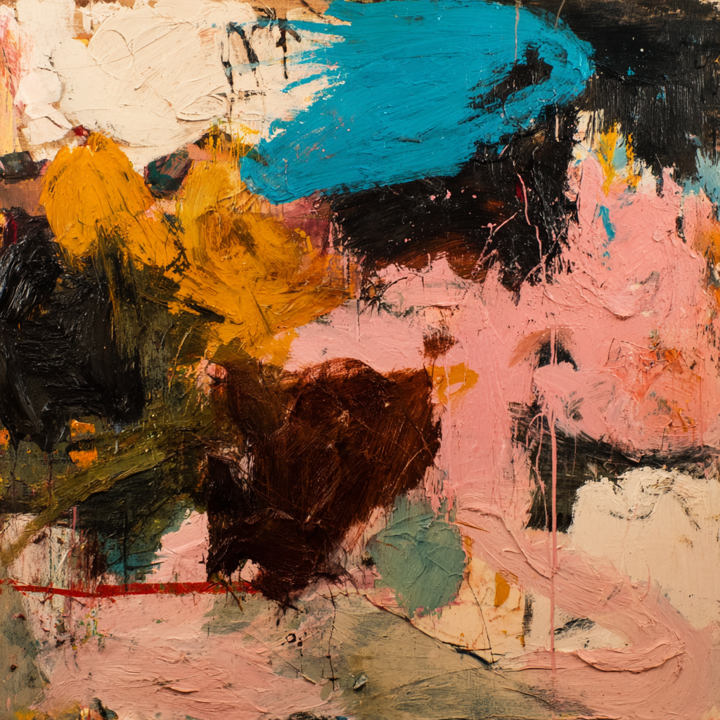 Abstract Expressionism landscape 1 example