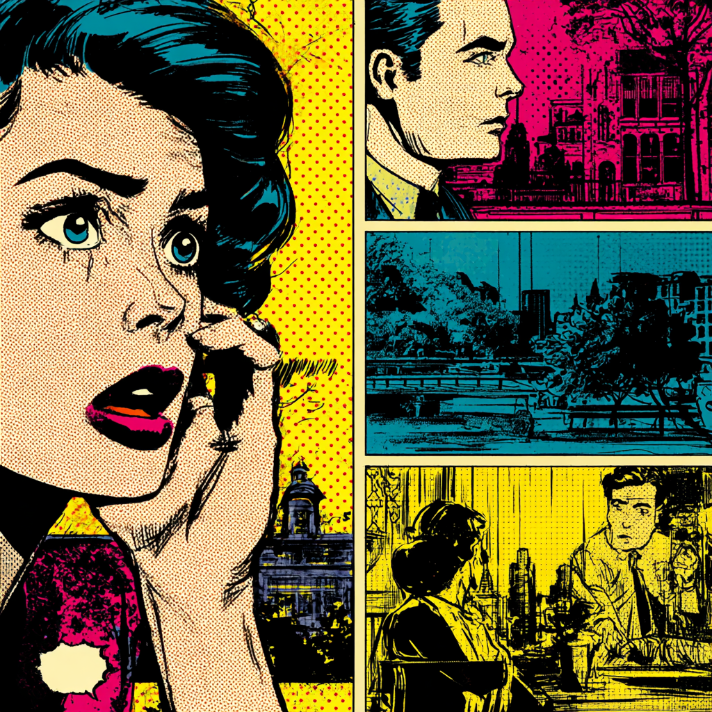 Pop Art landscape 1 example