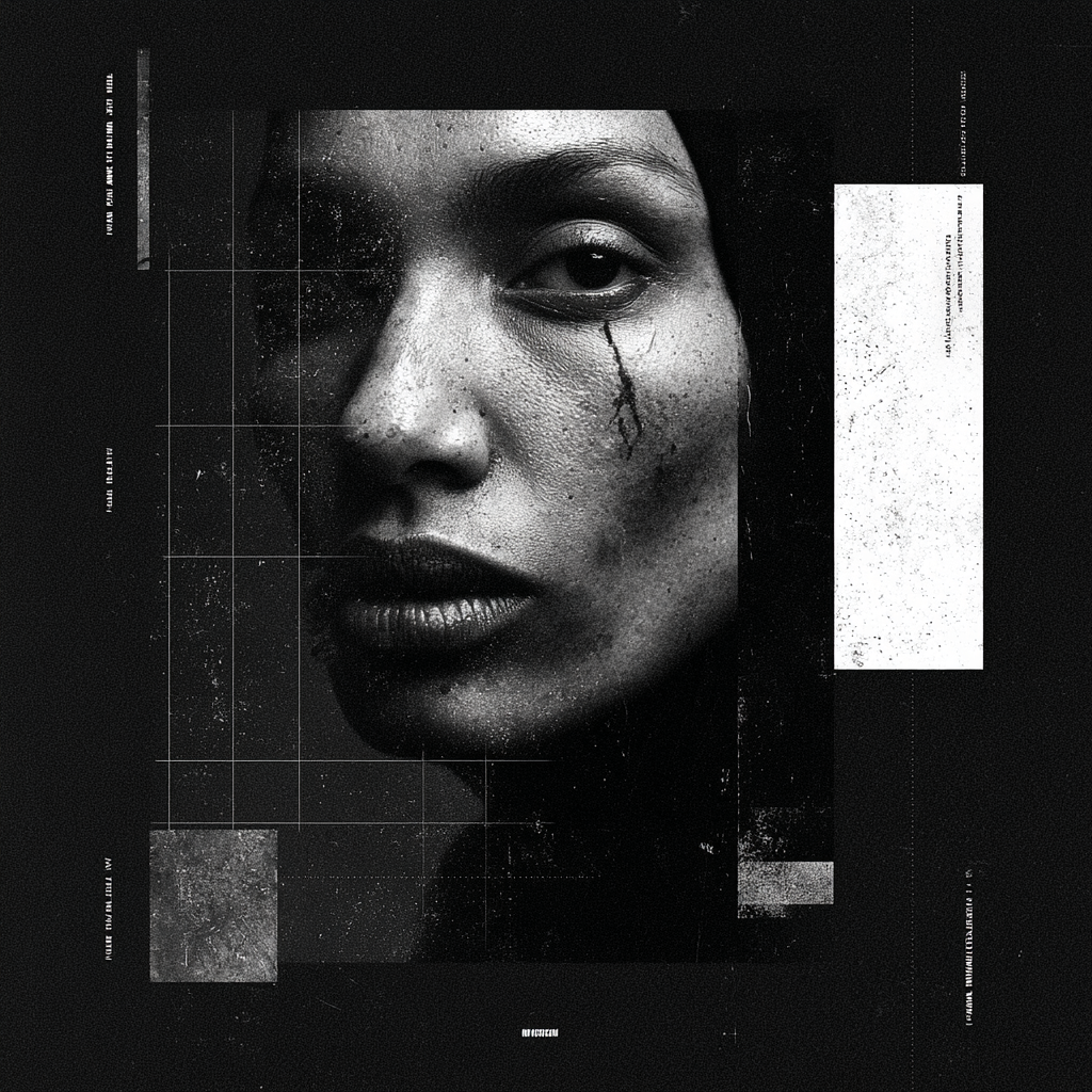 Brutalist Web portrait 2 example