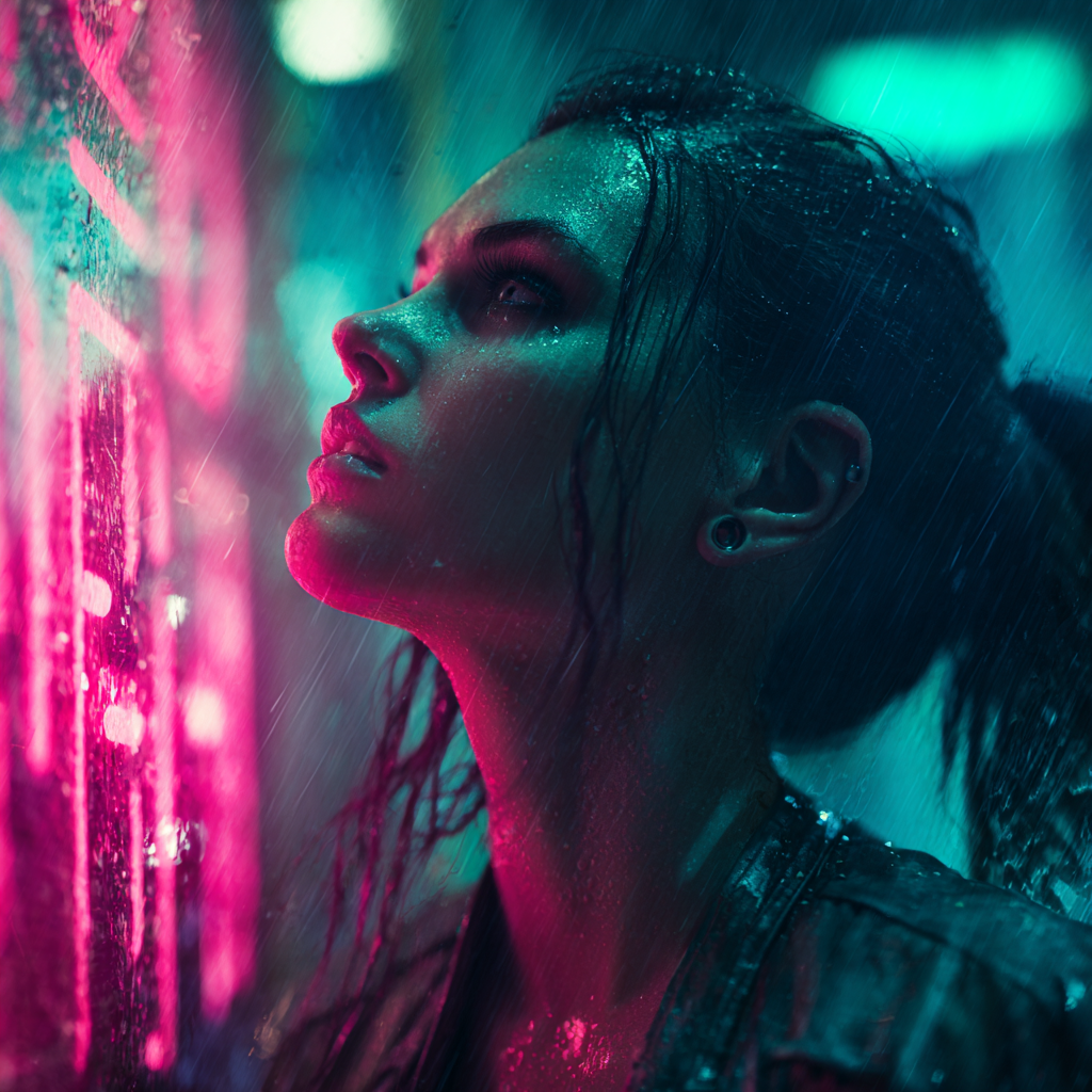 Cyberpunk portrait 1 example