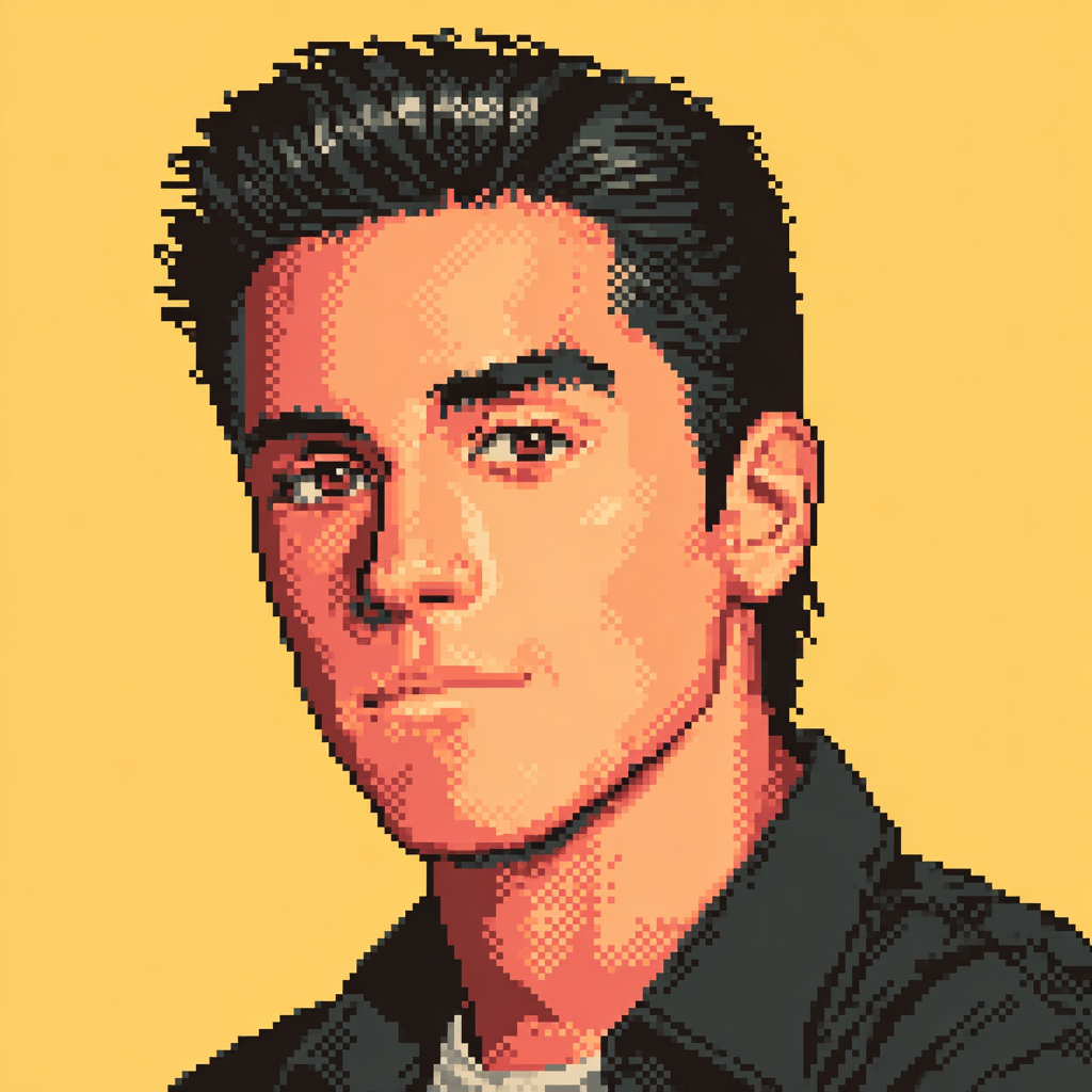 Pixel Art portrait 1 example