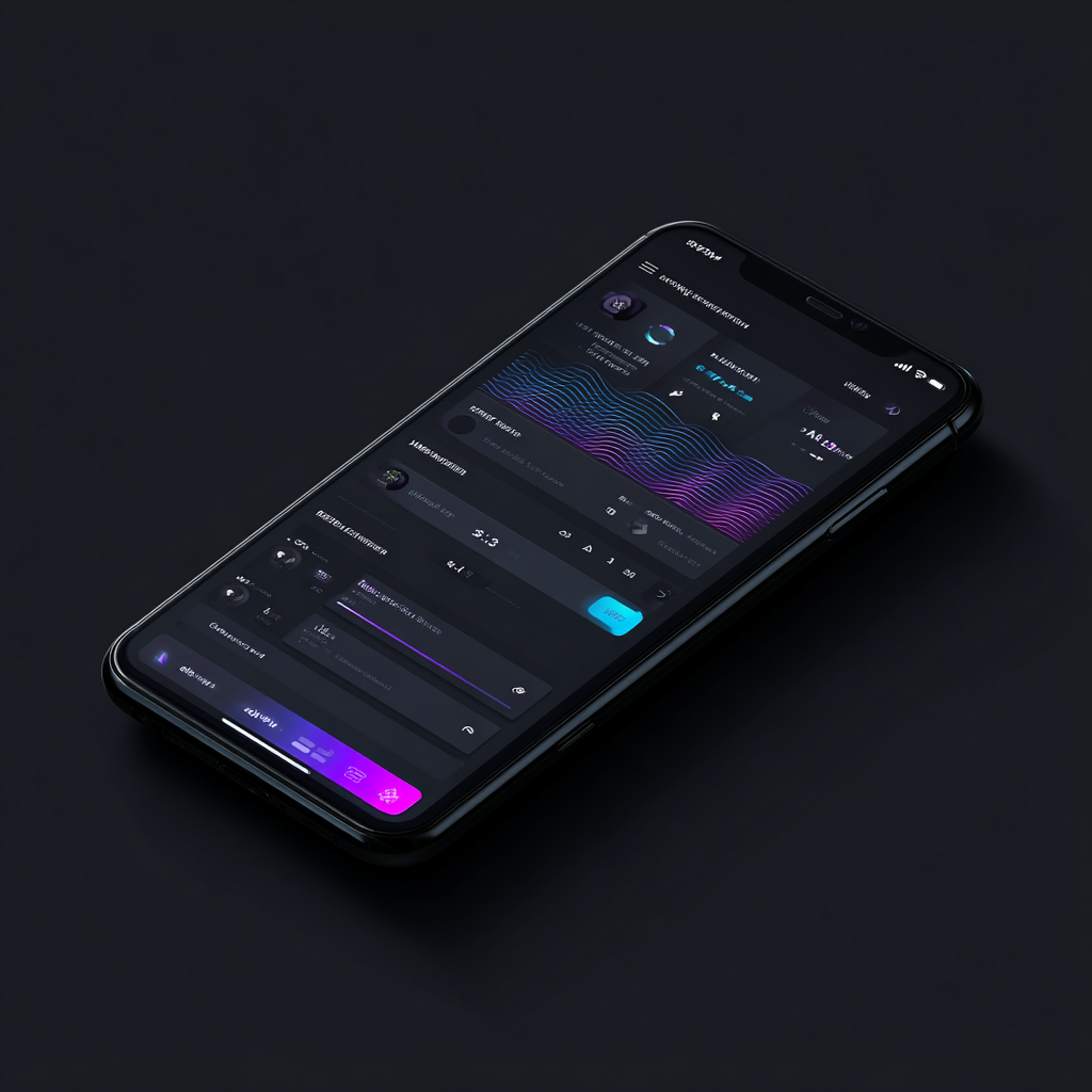 Dark Mode portrait 1 example