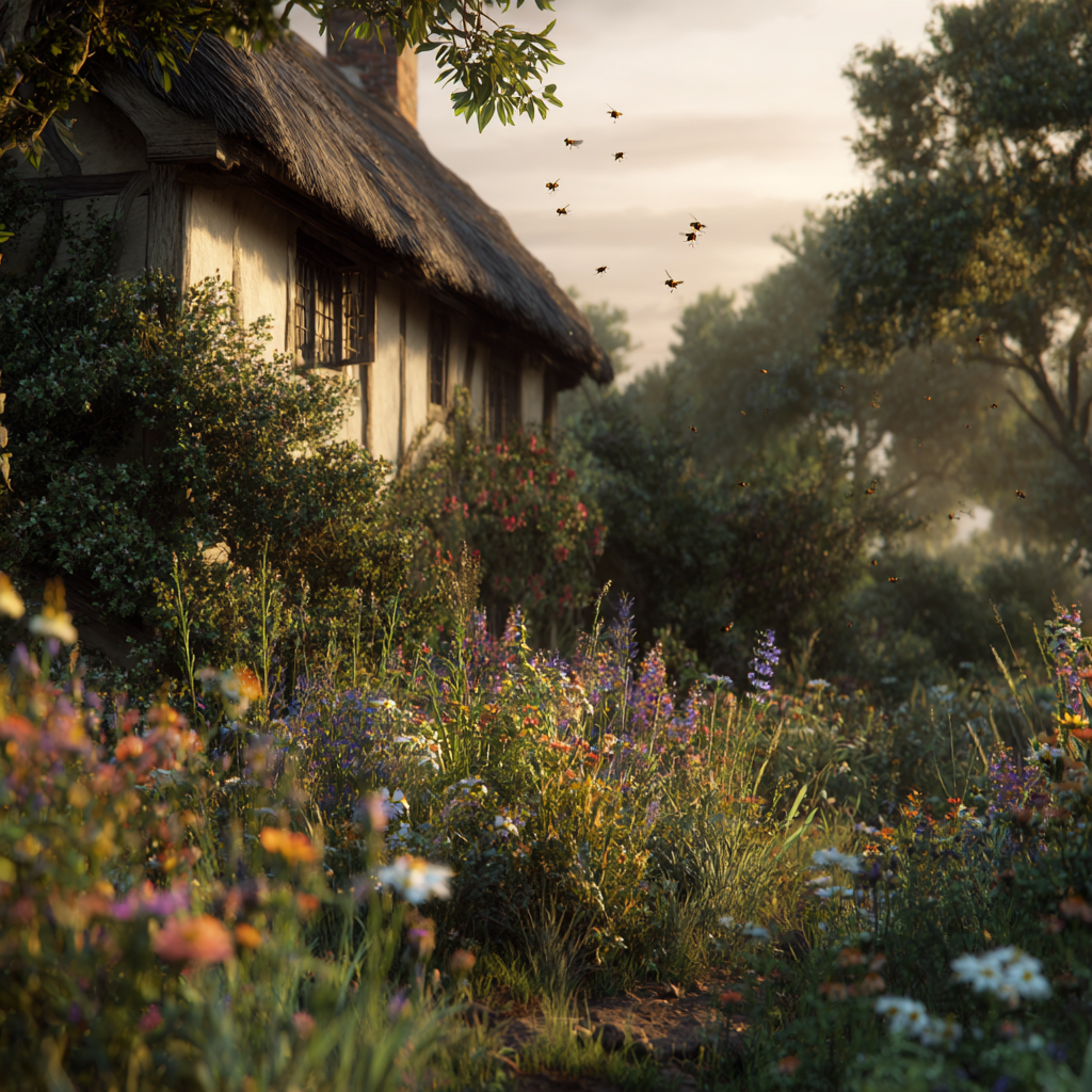 Cottagecore landscape 1 example